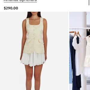 Amanda Uprichard mini dress